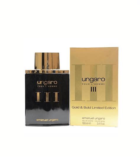 Emanuel Ungaro Ungaro Iii Gold Edition Edt 100 Ml H Elite Perfumes