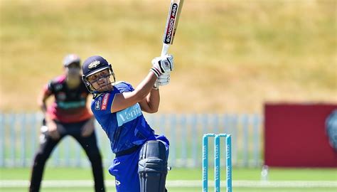 Cricket Suzie Bates Century Leads Otago Sparks To First Win Of Super Smash Season With Victory