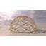 Geodesic Dome Like Design Wire Frame Structure 3D Model