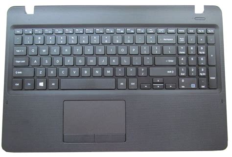Us New Laptop Keyboard With Touchpad Palmrest For Samsung 300e5k
