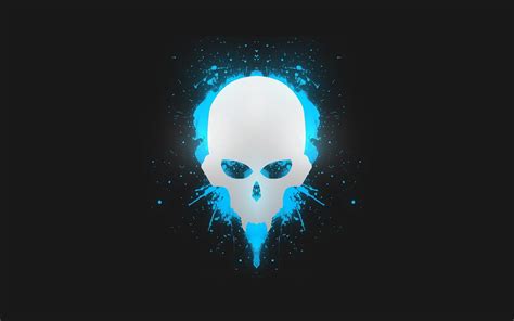 Ghost Rider Cool Blue Skull Wallpaper Pic Hose