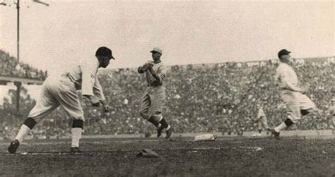 Griffith Stadium Washington Dc October 4 1924 Action In The