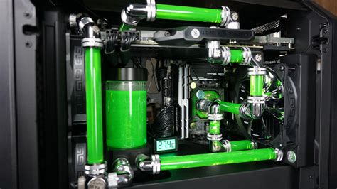 Razer R2 W Full Custom Water Cooling Loop First Build Ever Details