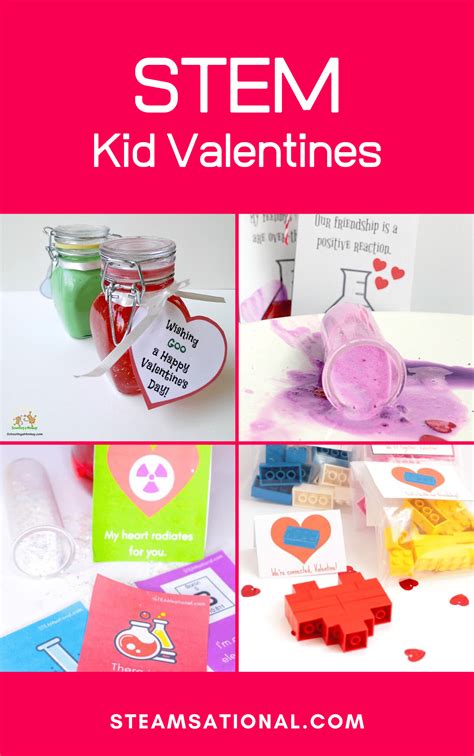 Printable STEM Valentines for Kids in 2020 | Valentines for kids, Valentines school, Valentines