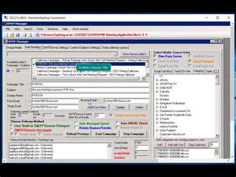 With servers all around the globe, it can push your emails from the optimum locations to give you fast service and. SMTP Server Free SMTP Server How to send Unlimited Emails ...