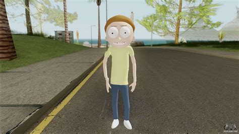 Morty Smith Rick And Morty Vr For Gta San Andreas