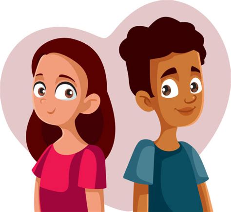 cartoon of interracial couples in love illustrations royalty free vector graphics and clip art