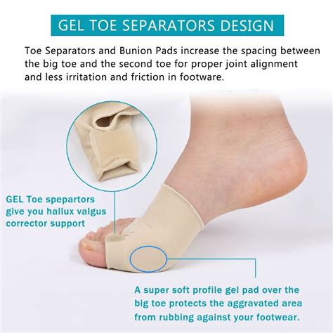Bunion Corrector For Women And Men Bunion Pain Relief Protector Sleeves