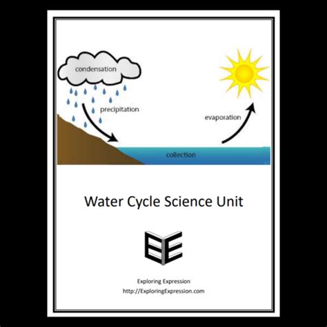 Water Cycle Science Unit Downloadable Exploring Expression