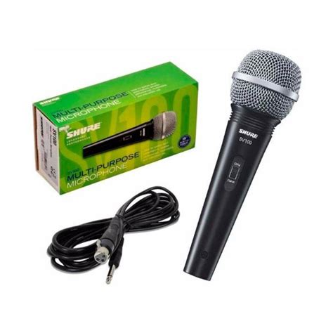 Microfono Shure Sv100 Estudio De Mano Profesional Shure