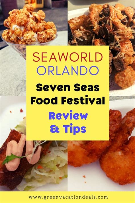 Are You Planning On Visiting The Seven Seas Food Festival At Seaworld
