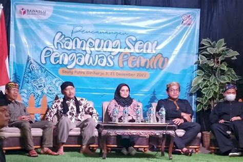 Bawaslu Kabupaten Bandung Ajak Seniman Dan Pegiat Pariwisata Awasi