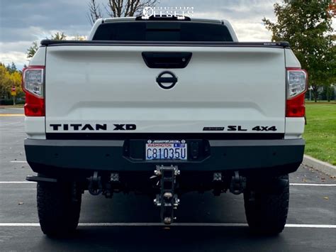 Nissan Titan Xd Ultra Machine Rough Country Suspension Lift Custom Offsets