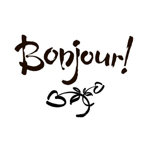 Royalty Free Bonjour Clip Art Vector Images And Illustrations Istock