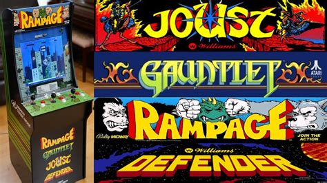 Дуэйн джонсон, наоми харрис, джеффри дин морган и др. Arcade1Up Rampage Arcade Cabinet Review: Childhood Dream ...