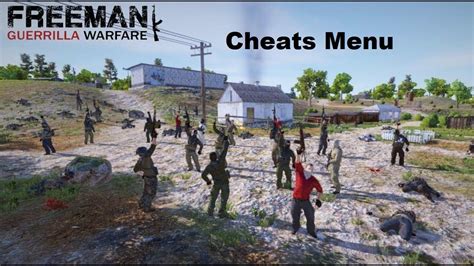 Hidden Cheats Menu In Freeman Guerilla Warfare YouTube