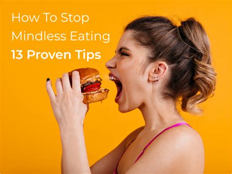 How To Stop Mindless Eating 13 Proven Tips Better Weigh Medical