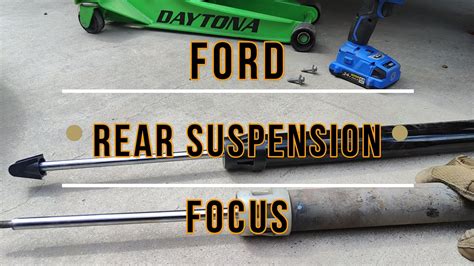 Ford Focus Rear Suspension Youtube