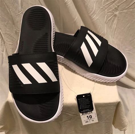 Intended for use in wet environments, you can pop adidas cloudfoam sliders on with peace of mind. Sport Sandals Shoes & Handbags Adidas Mens Alphabounce BB ...
