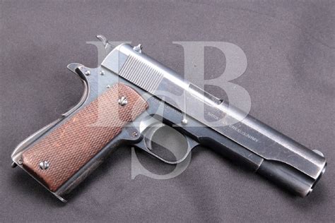 Rare Colt Transition Model 1911 Transitional 1911a1 Blue 5 Sa Semi
