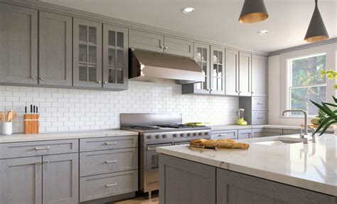 Light Grey Shaker Kitchen Cabinets Fifty Shades Of Grey For Your Home