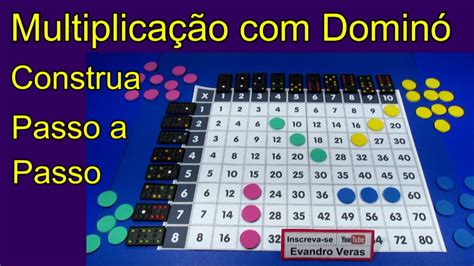 A Arte De Aprender Brincando Como Fazer O Jogo Multiplicação Com Dominó