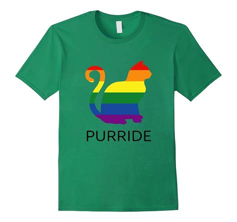 Funny Gay Pride Cat T Shirt Lgbt Purride Shirt Pl Polozatee