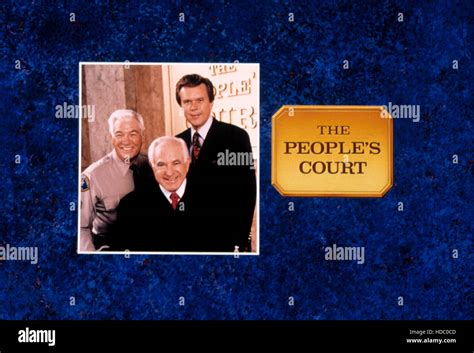 THE PEOPLE S COURT Rusty Burrell Judge Wapner Doug Llewelyn 1981