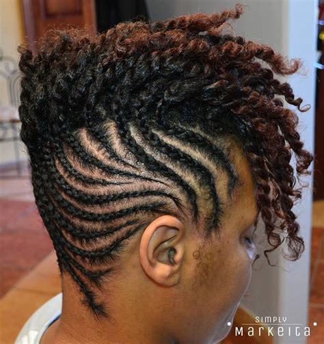 Braid them thick or thin, simply straight or in patterns, weave in colour strands or accessorize them with baubles and beads; 35 Protective Hairstyles for Natural Hair Captured on ...