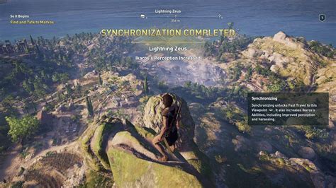Assassins Creed Odyssey First Synchronization Youtube