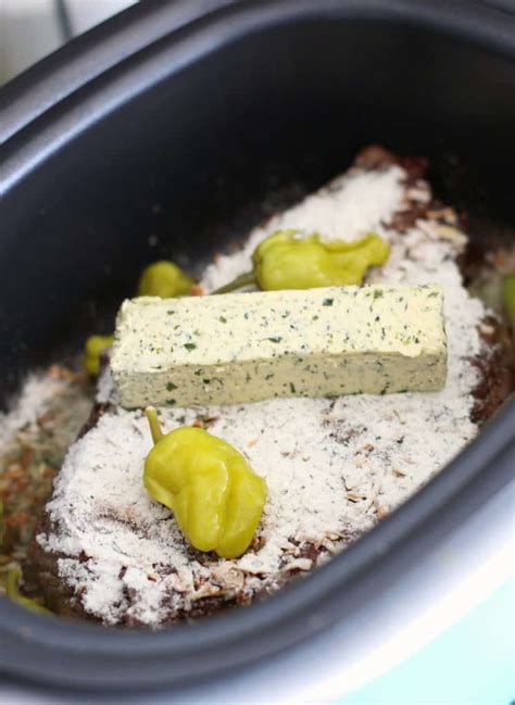 Crock Pot Mississippi Pot Roast - The Country Cook