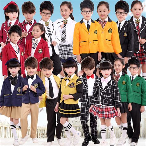 Childrens New Autumn Uniform School Children Suits Boys And Girls