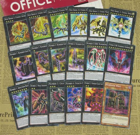 18pcs Yugioh Zexal Animated Ic1000 Special Issue Animeely