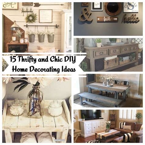 15 Thrifty and Chic DIY Home Decorating Ideas - GODIYGO.COM