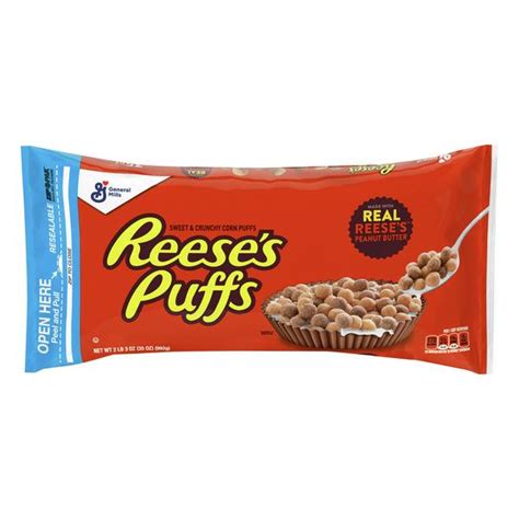 general mills reese s puffs cereal hy vee aisles online grocery shopping