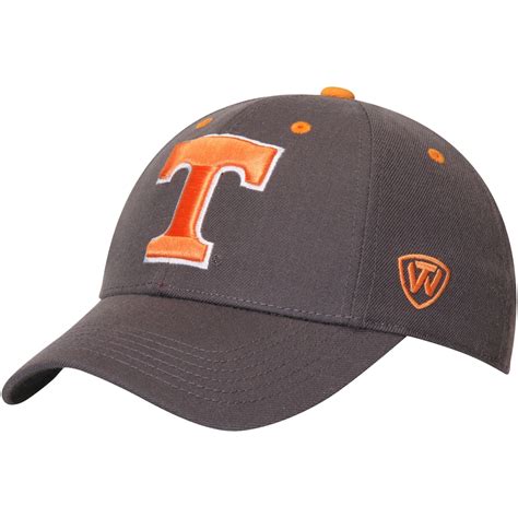 Top Of The World Tennessee Volunteers Charcoal Dynasty Memory Fit