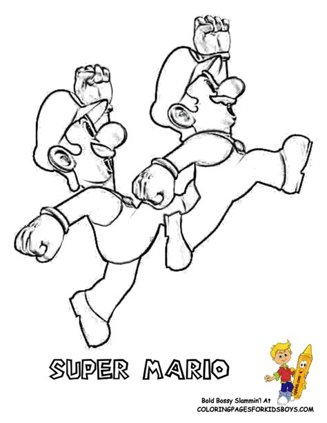 Super Mario 3d Land Coloring Pages Coloring Home