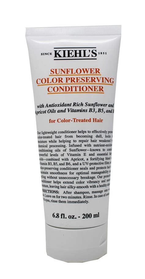Sunflower Color Preserving Conditioner For Color Treated Hair By Kiehl