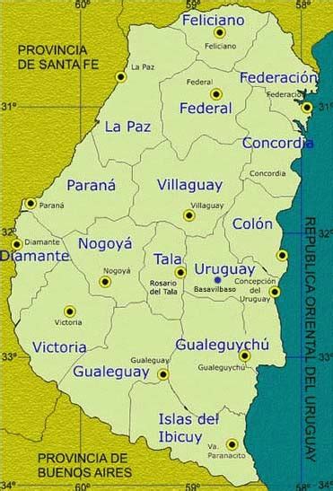 Mapas Escudos Banderas Bandera Escudo Y Mapa De La Provincia De Entre Rios