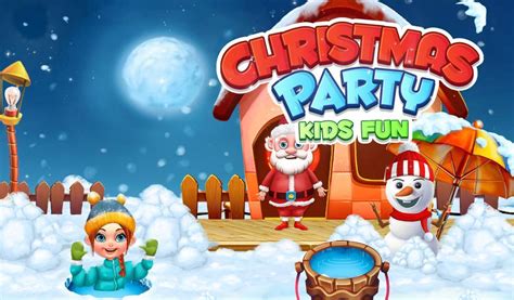 Have someone dress up in the suit (unless being santa is your thing) and stay in a room, preferably away. Christmas Party Kids Fun Android Education App Source Code