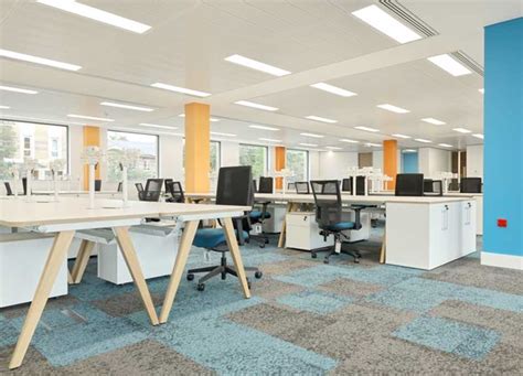 Open Plan Office Layout Access Interiors