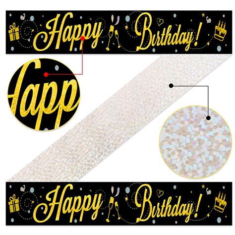 Buy Howaf 70th Birthday Decoration Kit Include 9ft27m Happy Birthday
