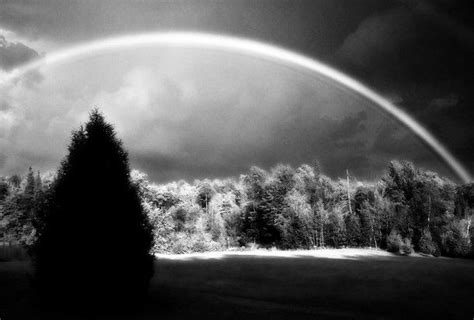 Black And White Rainbow Photo By Bcharbon Black And White White