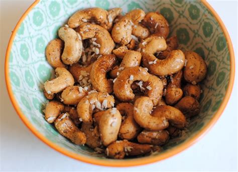 Cinnamon Coconut Roasted Cashews Peanut Butter Fingers
