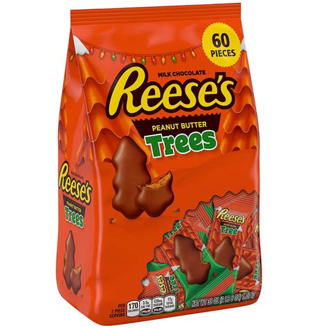 Reeses Holiday Peanut Butter Trees 38 Oz 60 Ct