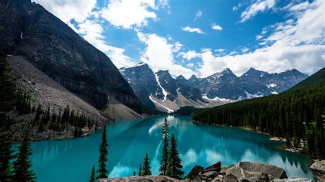 Lake Louise Background Wallpaper 3840x2160 30675