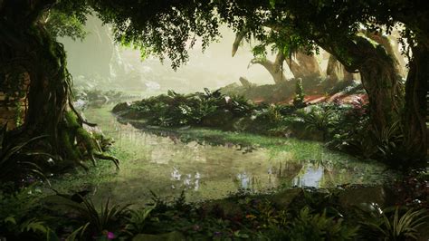 Jungle Path Scene By Artem Ostapchuk Bitly3g8wd2n