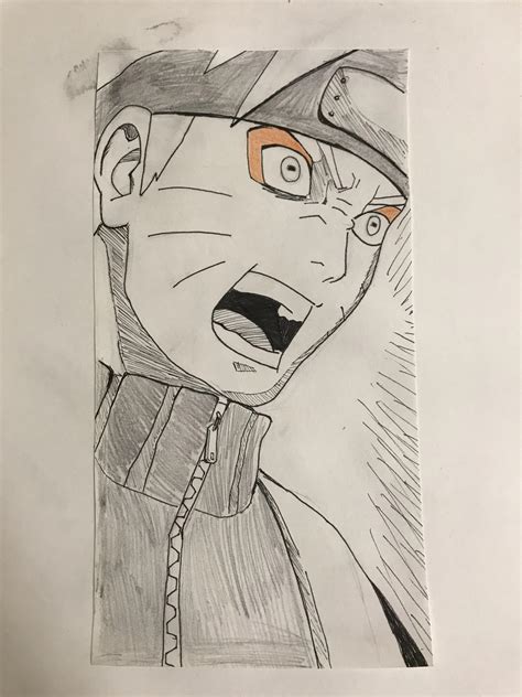 Wanted To Redraw A Panel Rnaruto