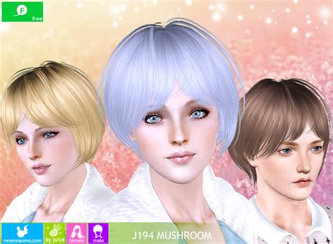 Middle Part Straight Hairstyle 140 By Butterfly Sims Sims 3 Hairs