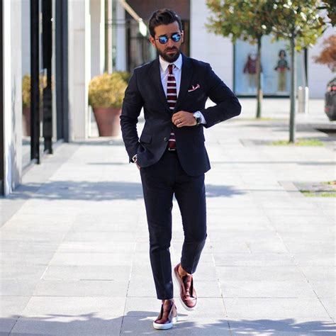 10 Ways To Team Up Suits With Sneakers Suits And Sneakers Sneakers